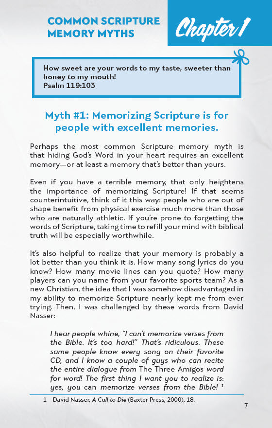 Remember the Words: Why and How to Make Scripture Memory a Way of Life