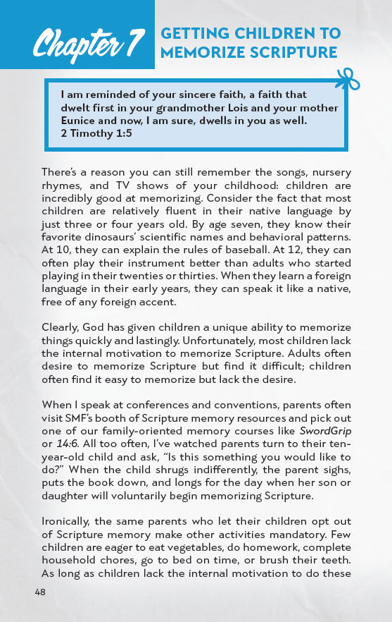 Remember the Words: Why and How to Make Scripture Memory a Way of Life