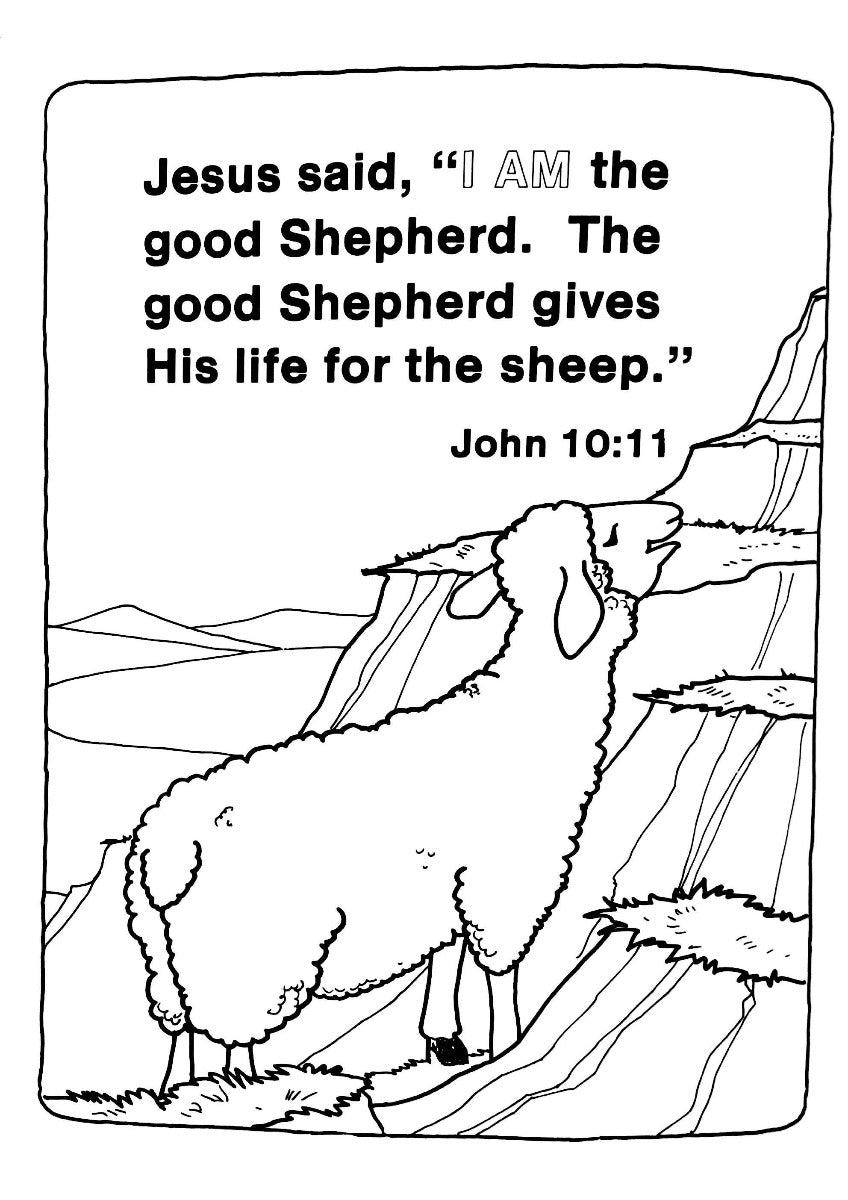 "I AM" Coloring Book