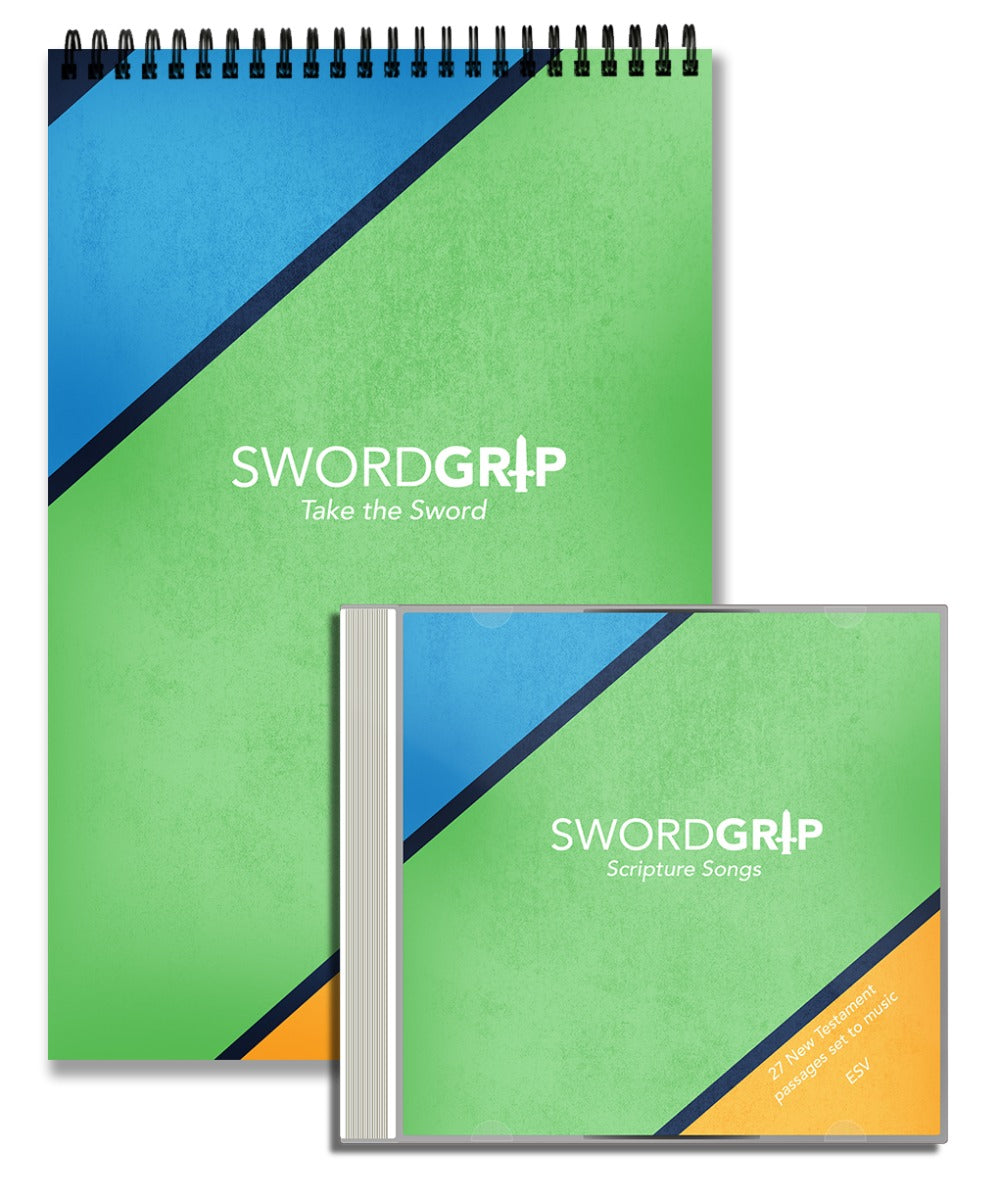 SwordGrip New Testament – ESV w/ Scripture Song CD