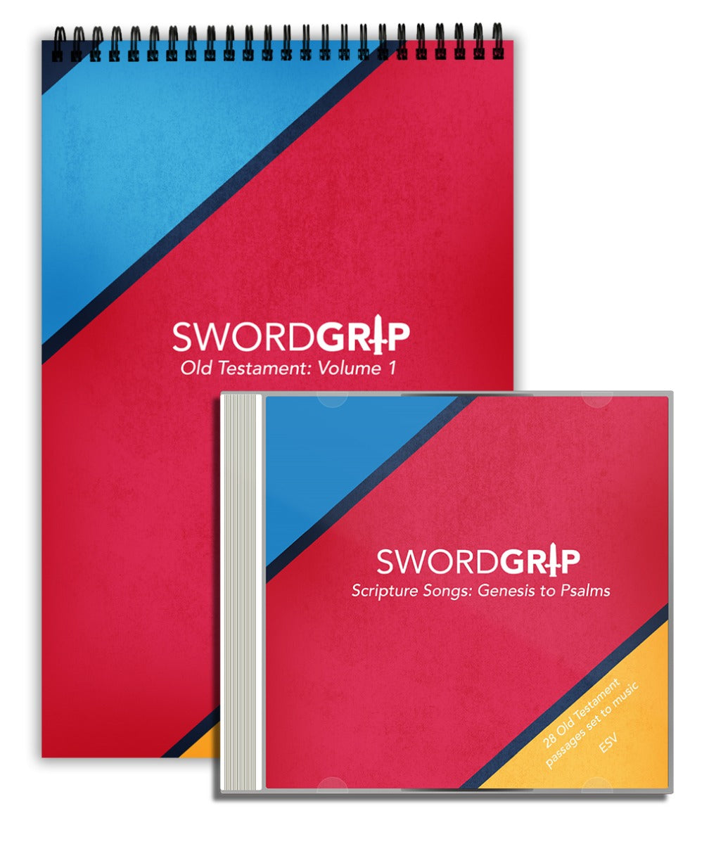 SwordGrip: Genesis to Psalms – ESV w/ Scripture Song CD