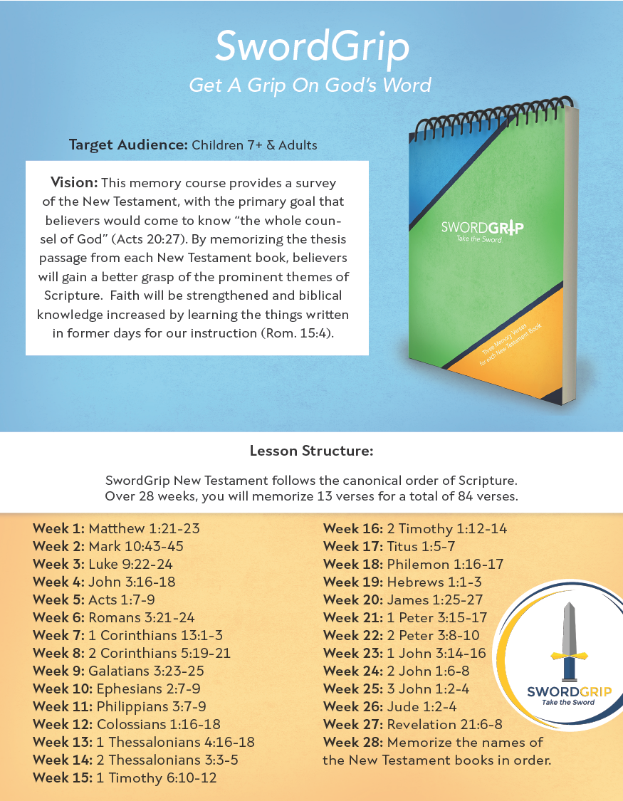 SwordGrip New Testament